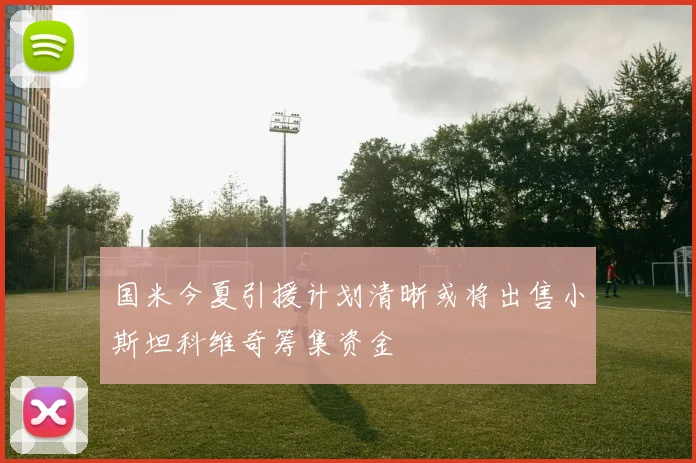 国米今夏引援计划清晰或将出售小斯坦科维奇筹集资金